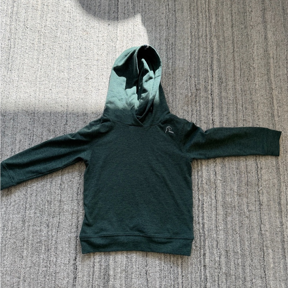 Rhoback Toddler Heathered Green Hoodie